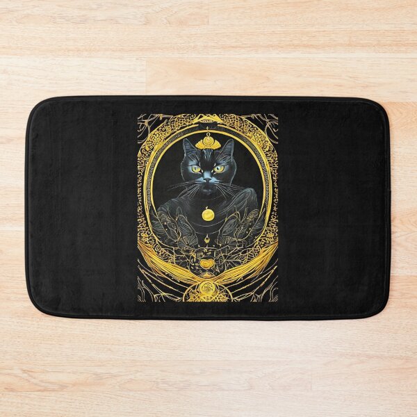 Item preview, Tarot Card Black Cat Graphic designed and sold by MotionWaves.