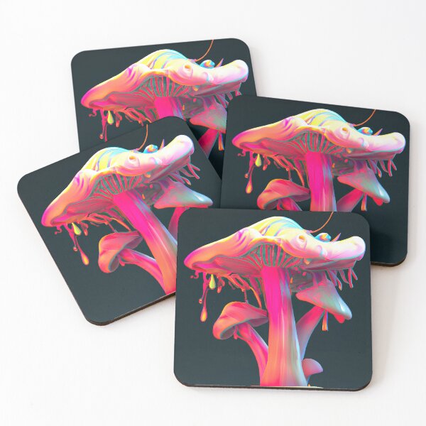 Item preview, Psychadelic Magic Mushroom Colourful TripArt #4 designed and sold by CoyoteStudio.