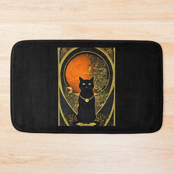 Item preview, Tarot Card Black Cat Graphic designed and sold by MotionWaves.