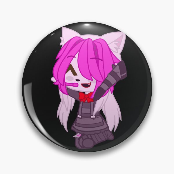 Item preview, Cheerful Rock Singing Girl Gacha club - Singing Kitten Girl - Cheerful Anime Gacha chibi girl designed and sold by gachanime.