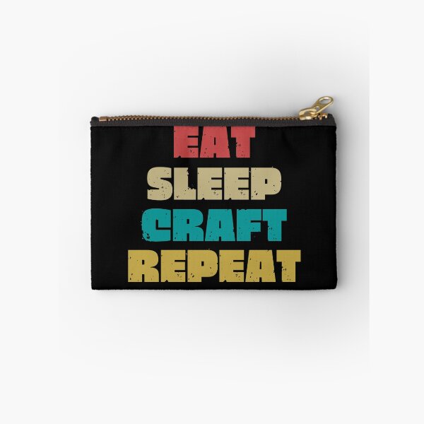 Item preview,   EAT SLEEP CRAFT REPEAT designed and sold by DanaMire.