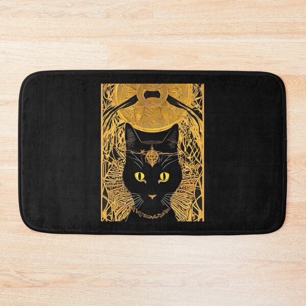 Item preview, Tarot Card Black Cat Graphic designed and sold by MotionWaves.