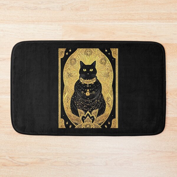 Item preview, Tarot Card Black Cat Graphic designed and sold by MotionWaves.