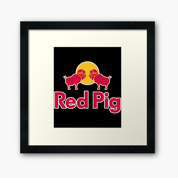 Item preview, Red Pig merch   designed and sold by tobilesusilau.