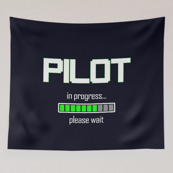 Item preview, Pilot In Progress Please Wait - Pilot Gift designed and sold by FouDeeziner.