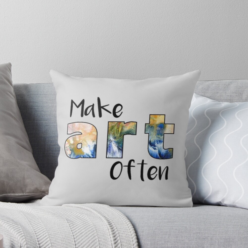 Item preview, Throw Pillow designed and sold by Creative-draw.