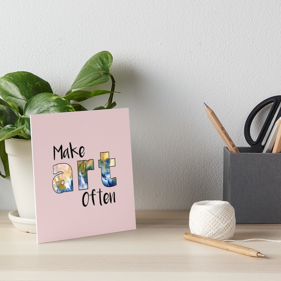 Item preview, Art Board Print designed and sold by Creative-draw.