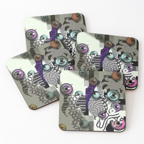 Item preview, Eyes Abstraction art on shadow. designed and sold by Dodern.
