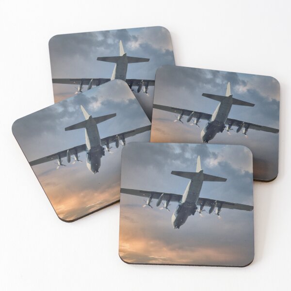 Item preview, Military plane at sunset designed and sold by Chikokie.