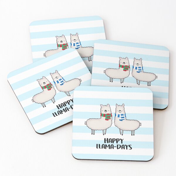 Item preview, Happy Llama-Days designed and sold by Stacey Roman.