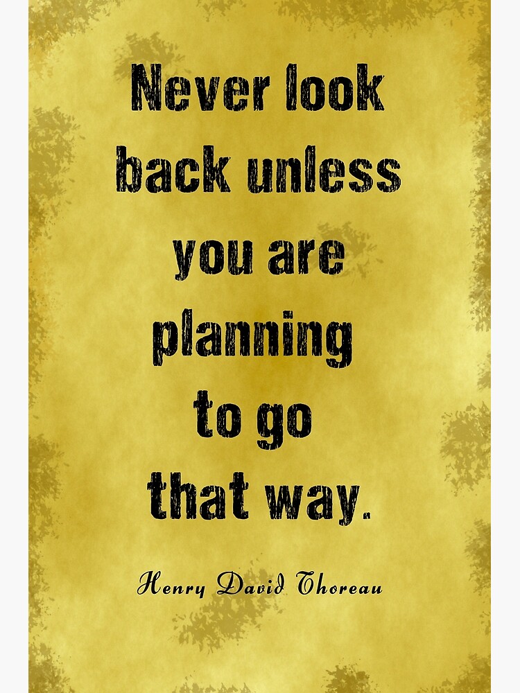 "Thoreau Quote" Poster for Sale by bchambers1 Redbubble