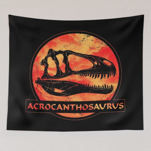Item preview, Acrocanthosaurus fossil skull designed and sold by NicGrayGraphic.