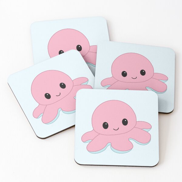 Item preview, Happy Pink Moody Reversible Octopus designed and sold by ShopBabyFace.