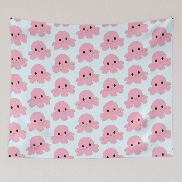 Item preview, Happy Pink Moody Reversible Octopus designed and sold by ShopBabyFace.
