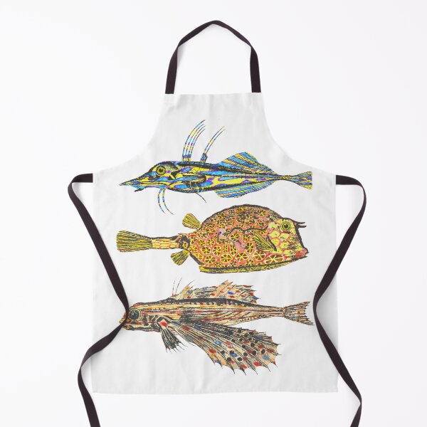 Item preview, Watercolor engraving fish designed and sold by 3-Petits-Lapins.