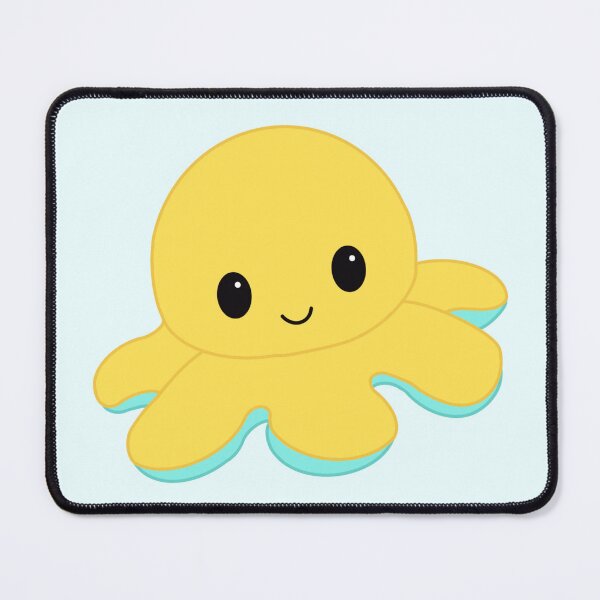 Item preview, Happy Yellow Moody Reversible Octopus designed and sold by ShopBabyFace.