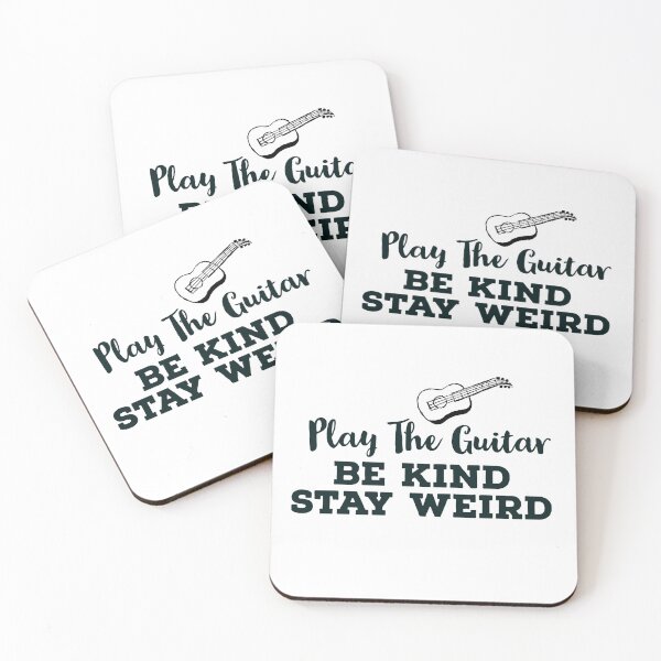 Item preview, Play Guitar Be Kind Stay Weird designed and sold by ArtBySymone.