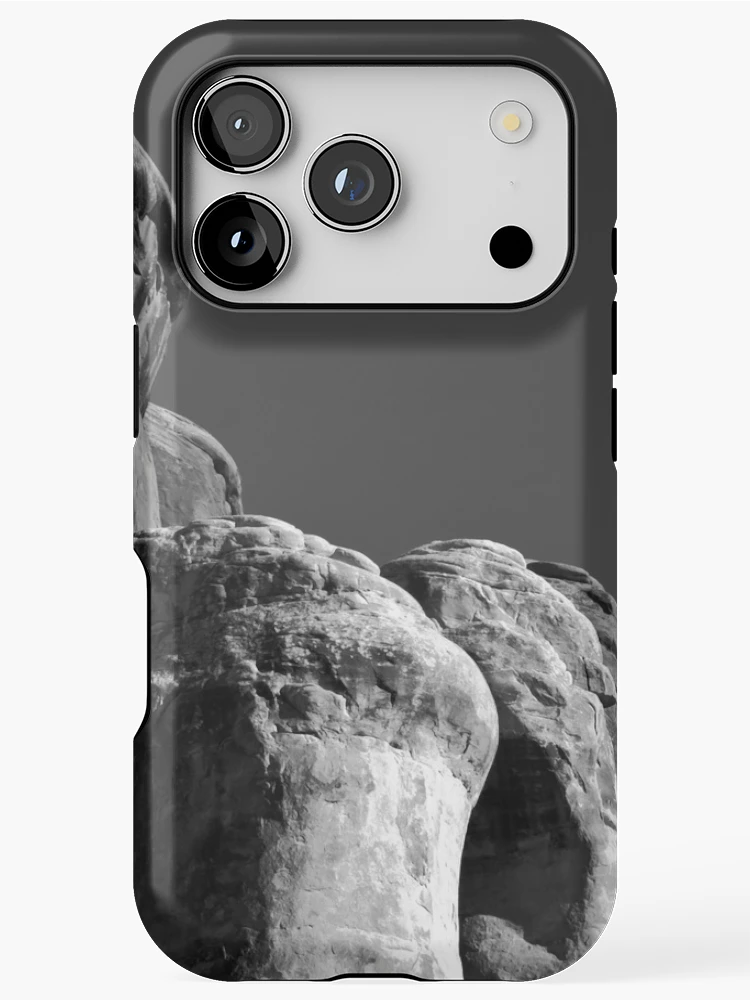 Thumbnail 1 of 4, iPhone Case, Red Rock Moon designed and sold by The Studio Red.