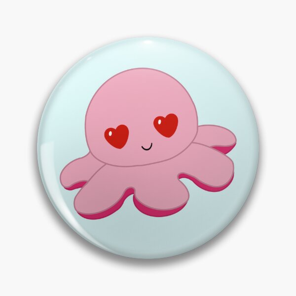 Item preview, Loving Pink Moody Reversible Octopus designed and sold by ShopBabyFace.