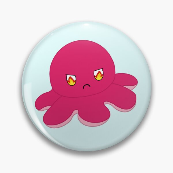 Item preview, Rage Pink Moody Reversible Octopus designed and sold by ShopBabyFace.