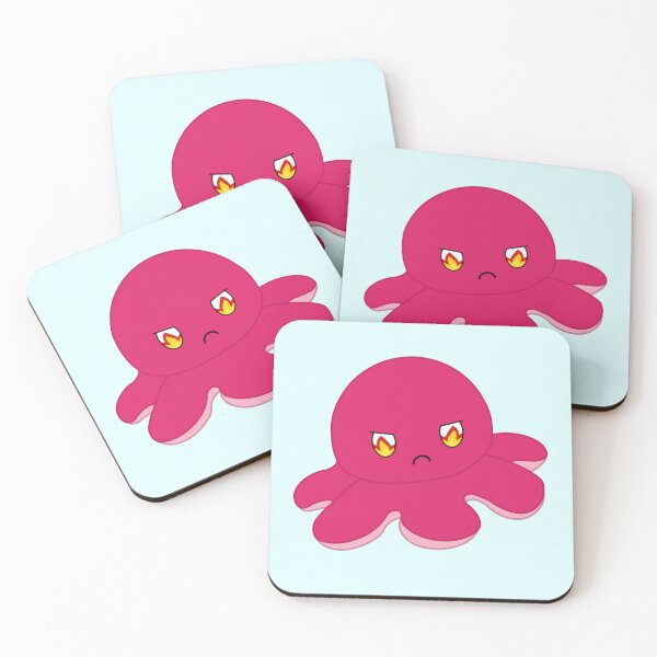 Item preview, Rage Pink Moody Reversible Octopus designed and sold by ShopBabyFace.