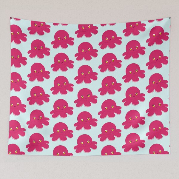 Item preview, Rage Pink Moody Reversible Octopus designed and sold by ShopBabyFace.