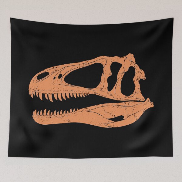 Item preview, Acrocanthosaurus fossil skull designed and sold by NicGrayGraphic.