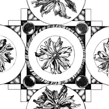 Artwork thumbnail, The Walkway, Ink Drawing by djsmith70