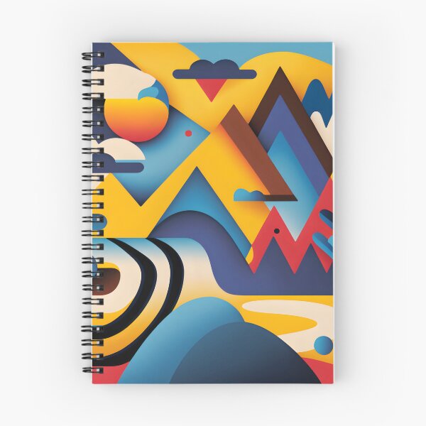Item preview, Colorful abstracted forms designed and sold by randrdesign.