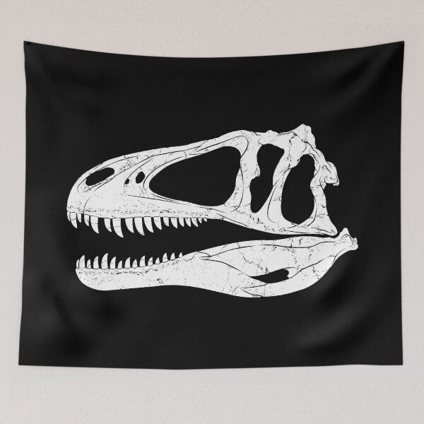Item preview, Acrocanthosaurus fossil skull designed and sold by NicGrayGraphic.