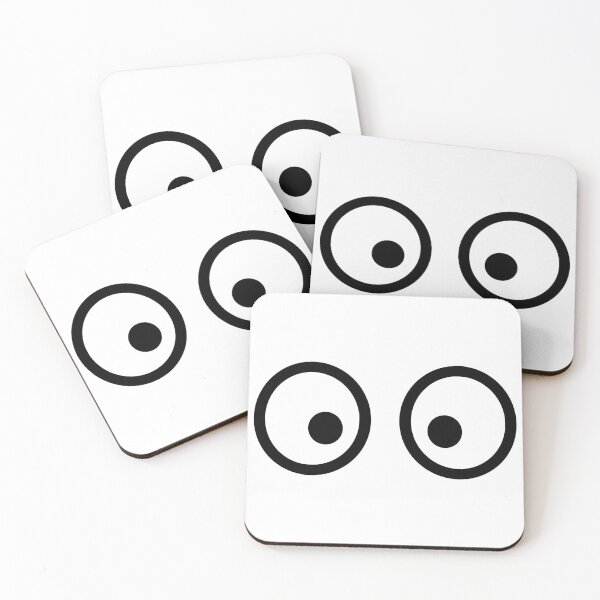 Item preview, Cool Cartoon Eyes Design | Open Cartoon Eyes Drawing | Black and White Colors designed and sold by RiciPaneto.