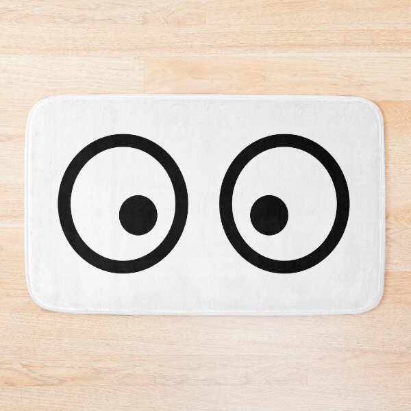 Item preview, Cool Cartoon Eyes Design | Open Cartoon Eyes Drawing | Black and White Colors designed and sold by RiciPaneto.