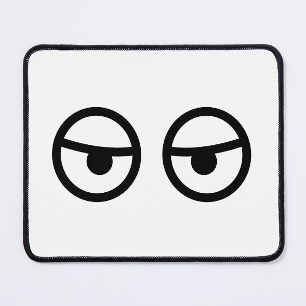 Item preview, Cool Cartoon Eyes Design | Disappointed Cartoon Eyes Drawing | Black and White Colors designed and sold by RiciPaneto.