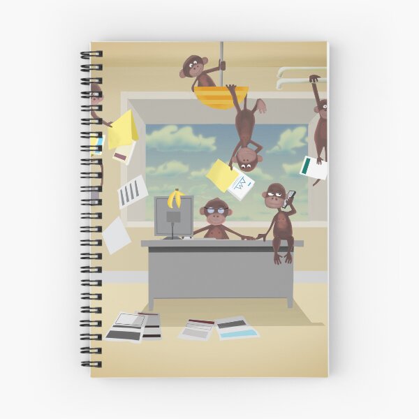 Item preview, Office monkeys designed and sold by Thomas Arnoldi.