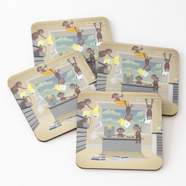 Item preview, Office monkeys designed and sold by Thomas Arnoldi.