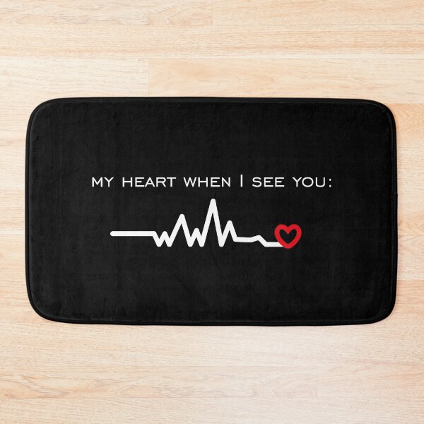 Item preview, The love beat | my heart when i see you designed and sold by Sweet Bee's.