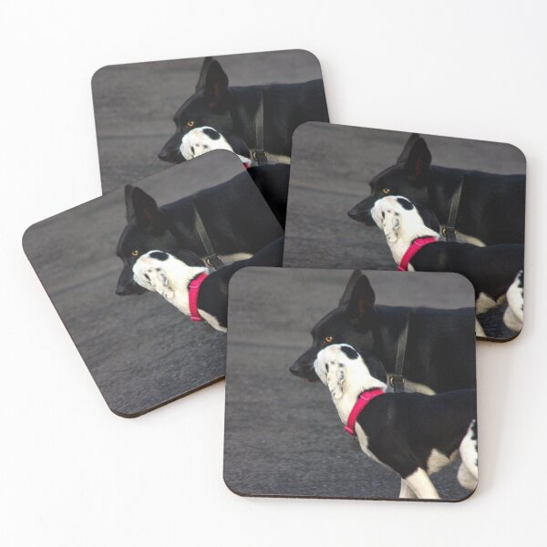 Item preview, dogs playing designed and sold by Francespoppy.