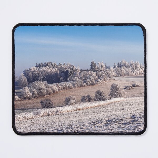 Item preview, Winter landscape with trees covered with hoarfrost designed and sold by LubosChlubny.