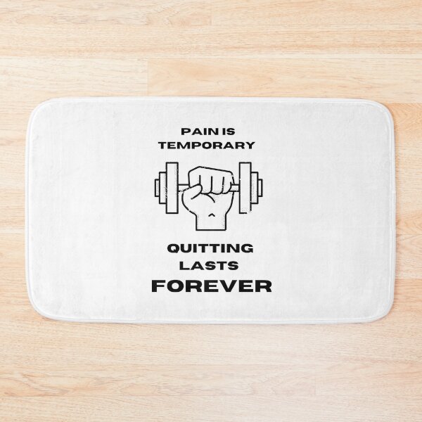 Item preview, Pain Is Temporary Quitting Lasts Forever designed and sold by noha alzohbi.