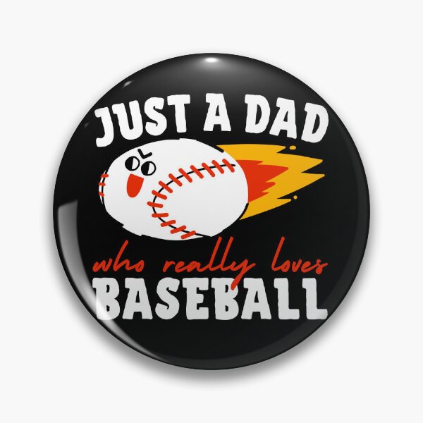 Item preview, Just A Dad Who Loves Baseball designed and sold by to-esu.