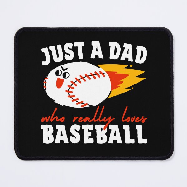 Item preview, Just A Dad Who Loves Baseball designed and sold by to-esu.