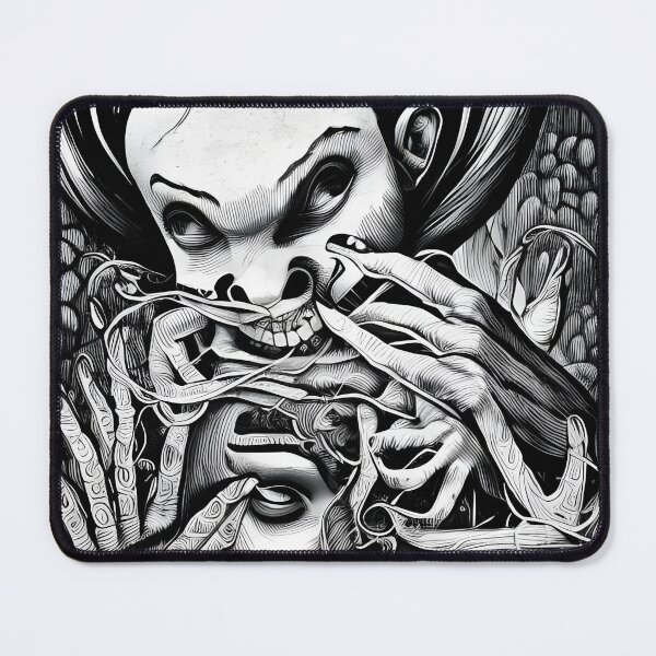Item preview, The evil clown in my mind pencil drawing designed and sold by Dalive.