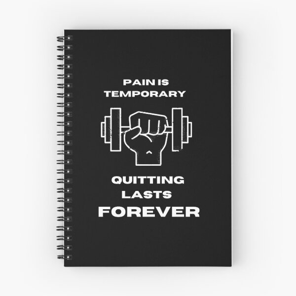 Item preview, Pain Is Temporary Quitting Lasts Forever designed and sold by noha alzohbi.