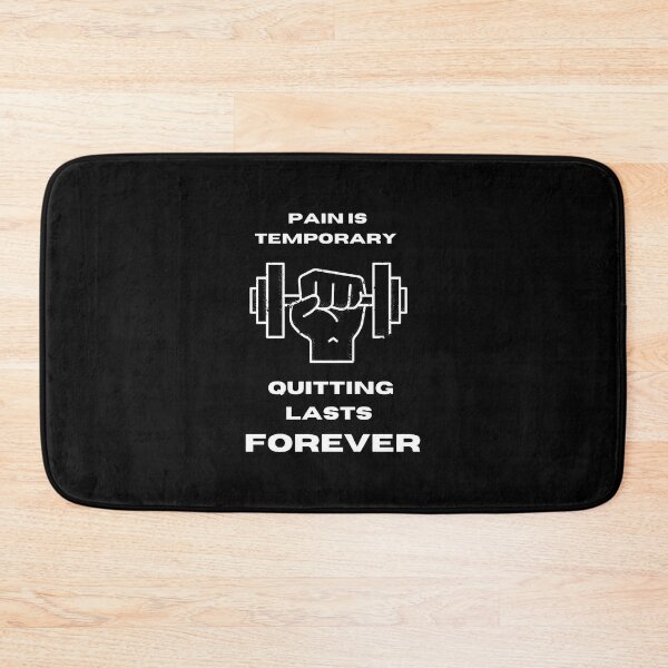 Item preview, Pain Is Temporary Quitting Lasts Forever designed and sold by noha alzohbi.