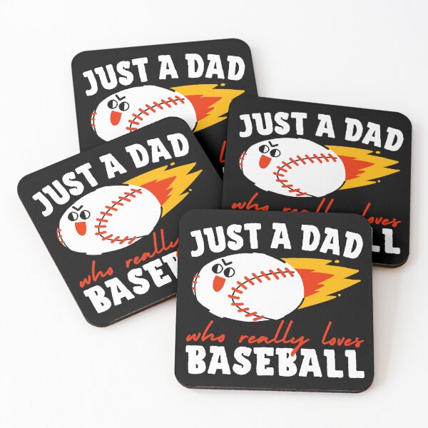 Item preview, Just A Dad Who Loves Baseball designed and sold by to-esu.