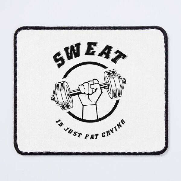 Item preview, Sweat Is Just Fat Crying - Bodybuilder - Funny Gym Quote designed and sold by ImagesDesigns.