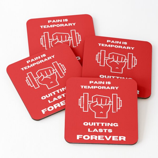 Item preview, Copy of Pain Is Temporary Quitting Lasts Forever designed and sold by noha alzohbi.