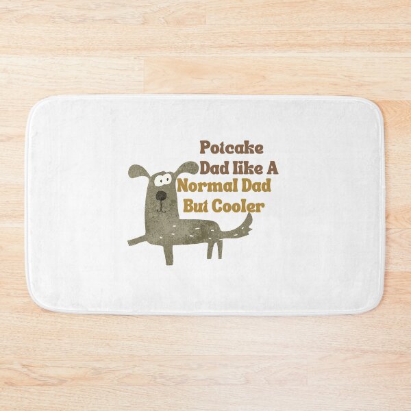 Item preview, Potcake Dad Like A Regular Dad But Cooler for Dog Lover Dad Mom designed and sold by EsraaBaniOdeh.