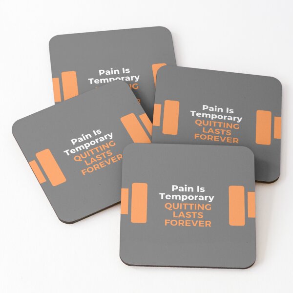 Item preview, Pain Is Temporary Quitting Lasts Forever designed and sold by noha alzohbi.