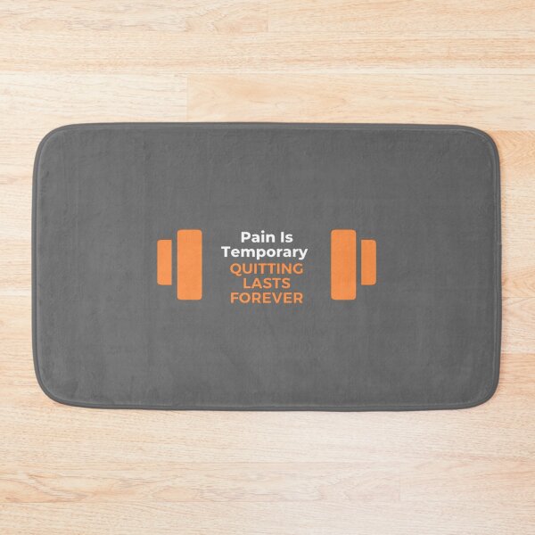 Item preview, Pain Is Temporary Quitting Lasts Forever designed and sold by noha alzohbi.